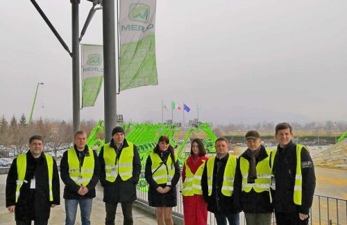 Экскурсия на завод группы Merlo.