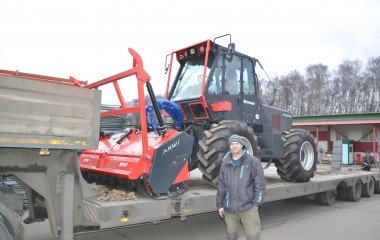 Лесной измельчительный комплекс TRE EMME MM180, восстановленный специалистами СМАРТ-М, отгружен крупному клиенту в Нижегородскую область